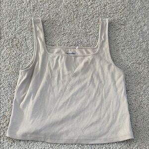 Old Navy Women's Beige Tank Top